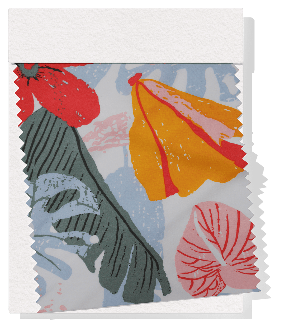 Printed Rayon $12.00p/m - Elsie White - The Fabric Shop