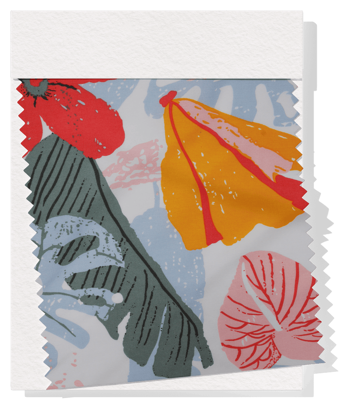 Printed Rayon $12.00p/m - Elsie White - The Fabric Shop