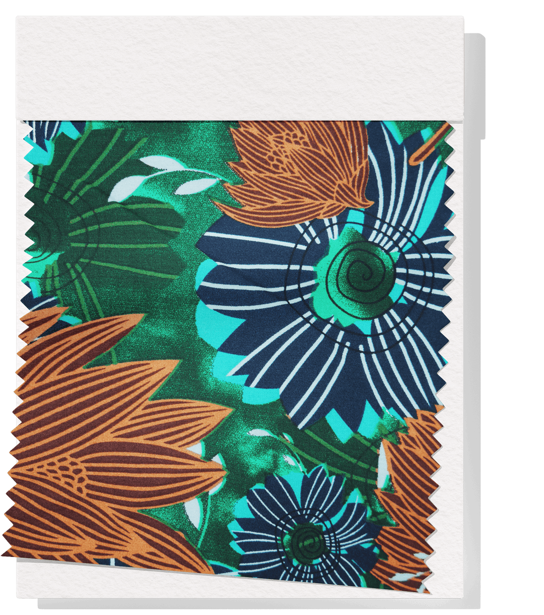 Printed Rayon $12.00p/m - Stevie Green - The Fabric Shop