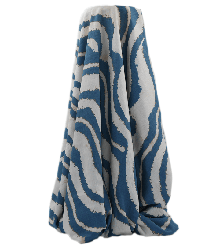 PRINTED RAYON/BAMBOO $16.00 P/M - Coastal ZEBRA - The Fabric Shop