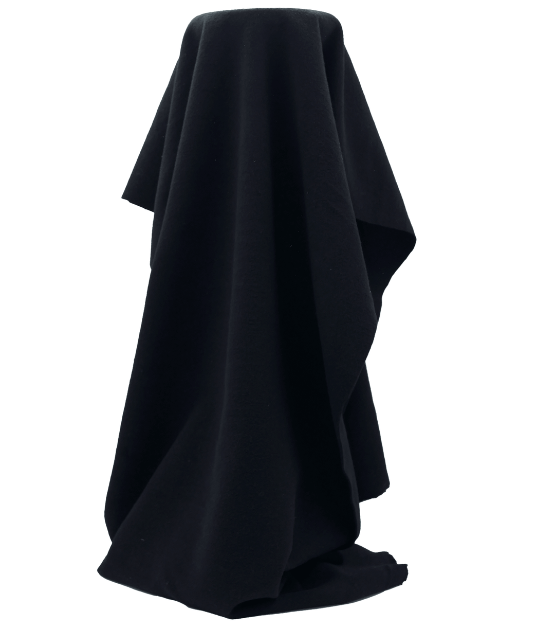 Pure Wool Coating $20.00p/m - Black - The Fabric Shop