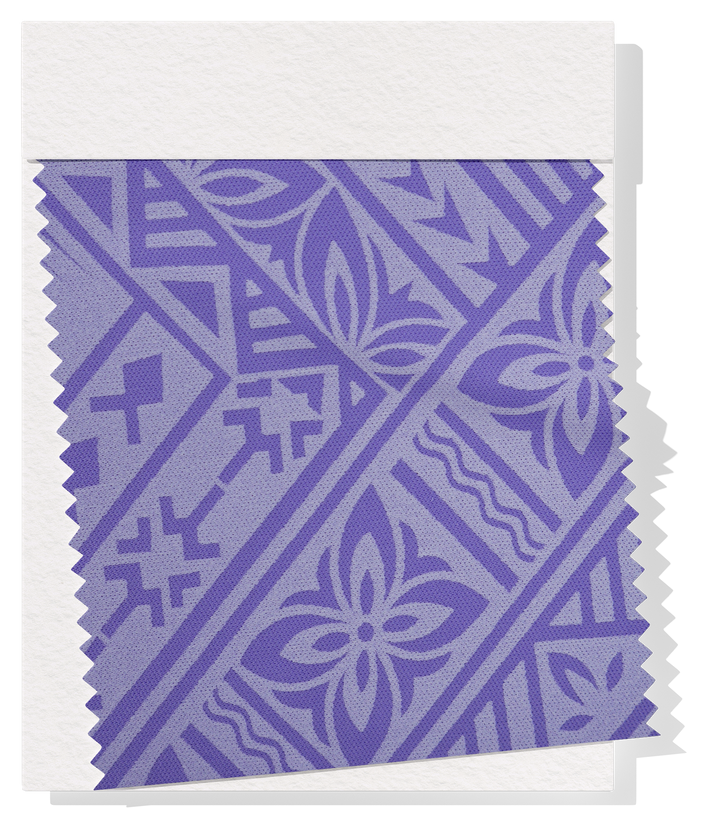 STRETCH POLYESTER PACIFIC PRINT $12.00P/M