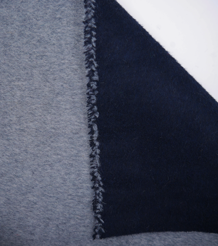 DOUBLE FACED WOOL $24.00P/M - Silver Heather