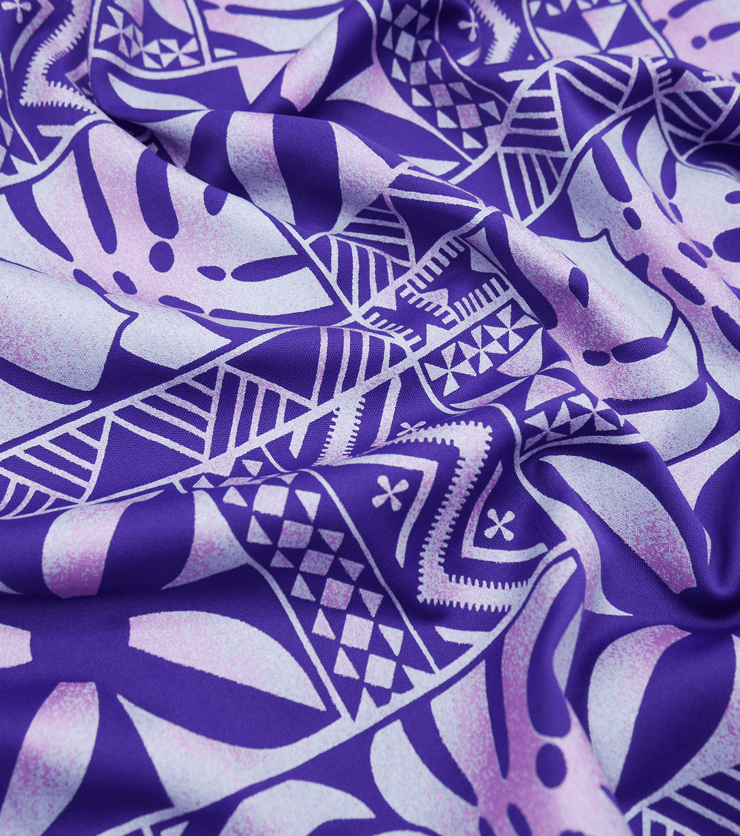 STRETCH POLYESTER PACIFIC PRINT $12.00P/M - The Fabric Shop