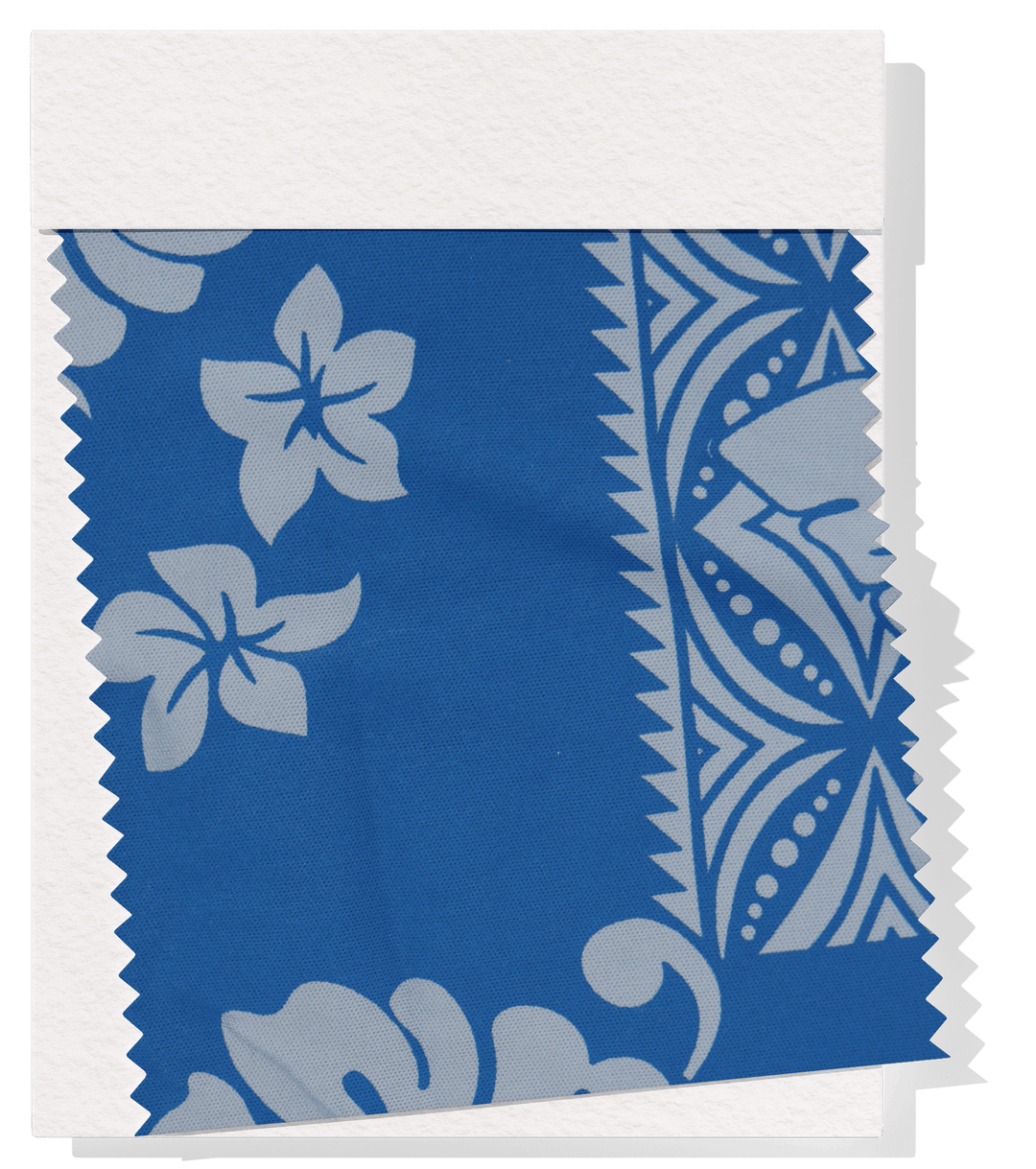 STRETCH POLYESTER PACIFIC PRINT $12.00P/M - The Fabric Shop