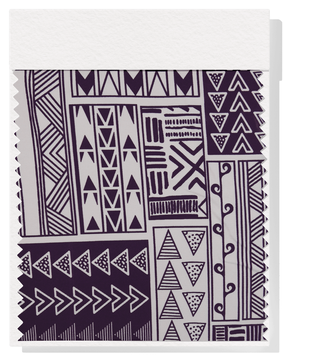 STRETCH POLYESTER PACIFIC PRINT $12.00P/M - The Fabric Shop