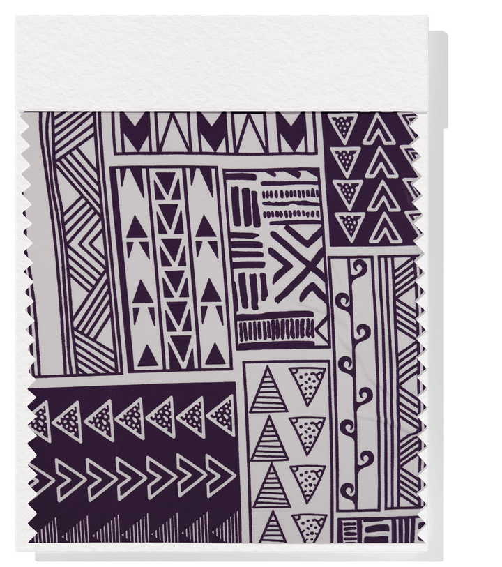 STRETCH POLYESTER PACIFIC PRINT $12.00P/M - The Fabric Shop