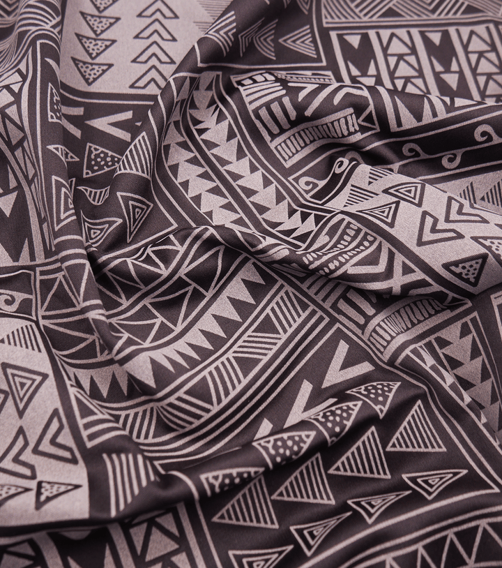 STRETCH POLYESTER PACIFIC PRINT $12.00P/M - The Fabric Shop