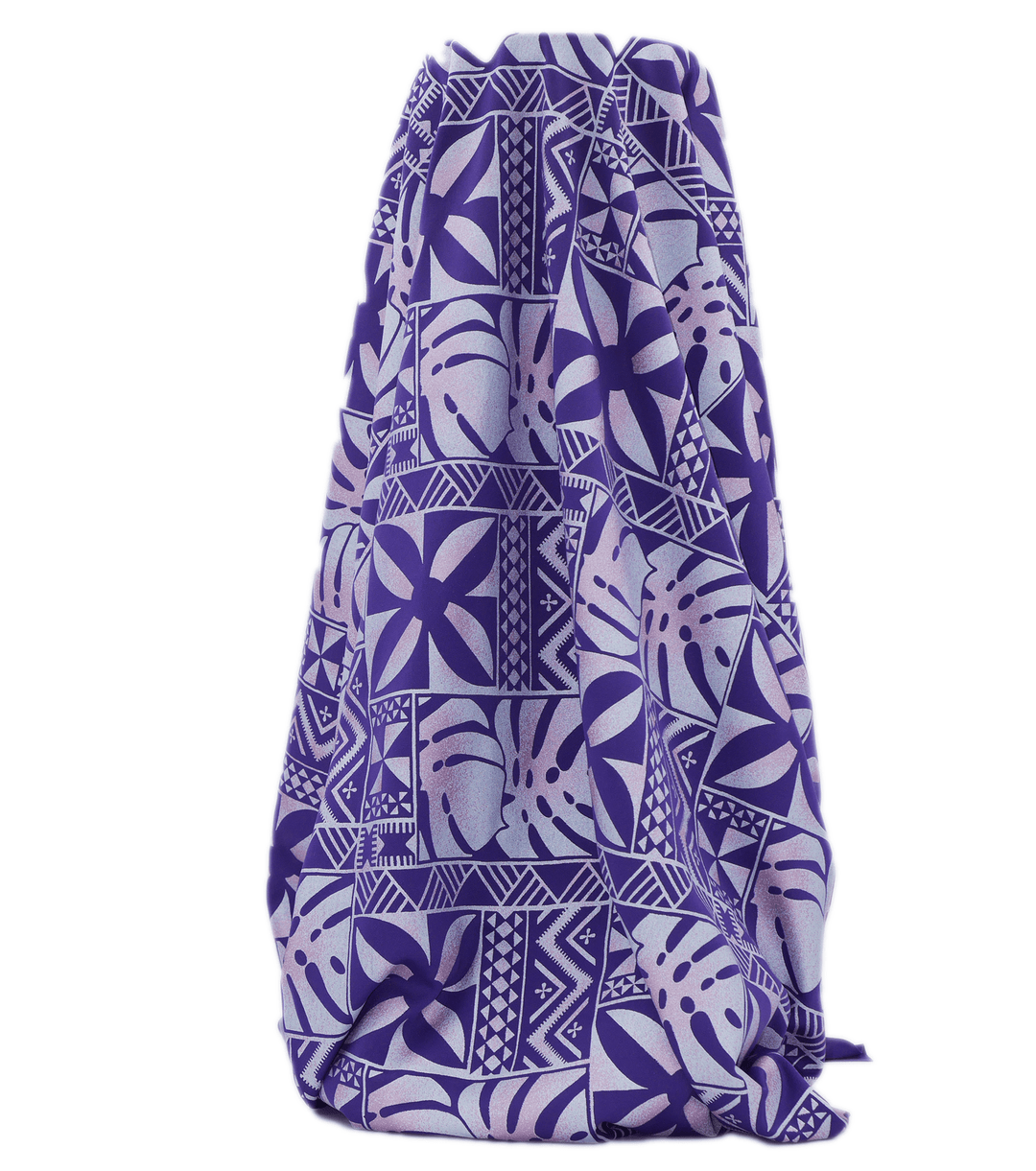 STRETCH POLYESTER PACIFIC PRINT $12.00P/M - The Fabric Shop