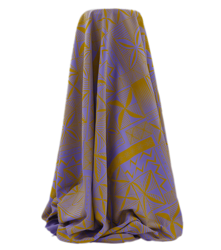 STRETCH POLYESTER PACIFIC PRINT $12.00P/M - The Fabric Shop