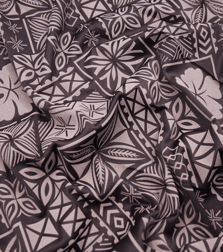 STRETCH POLYESTER PACIFIC PRINT $12.00P/M - The Fabric Shop