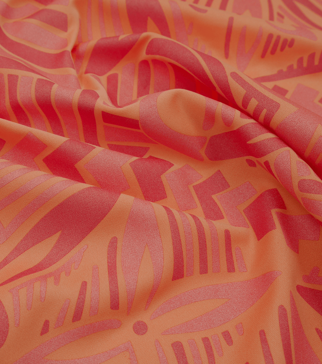 STRETCH POLYESTER PACIFIC PRINT $12.00P/M - The Fabric Shop