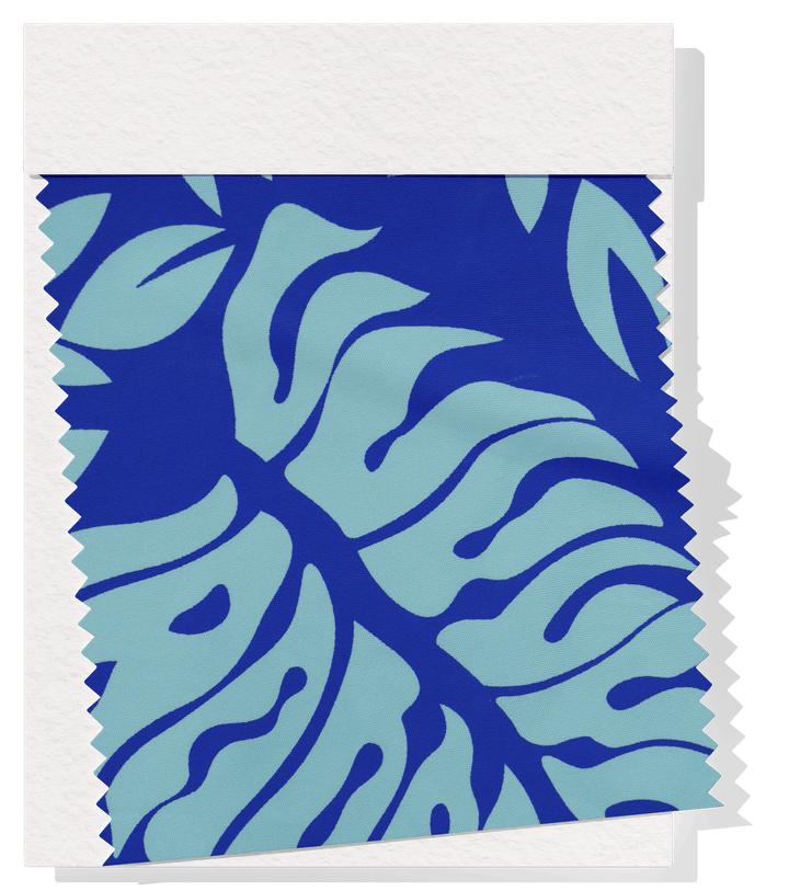 STRETCH POLYESTER PACIFIC PRINT $12.00P/M - The Fabric Shop
