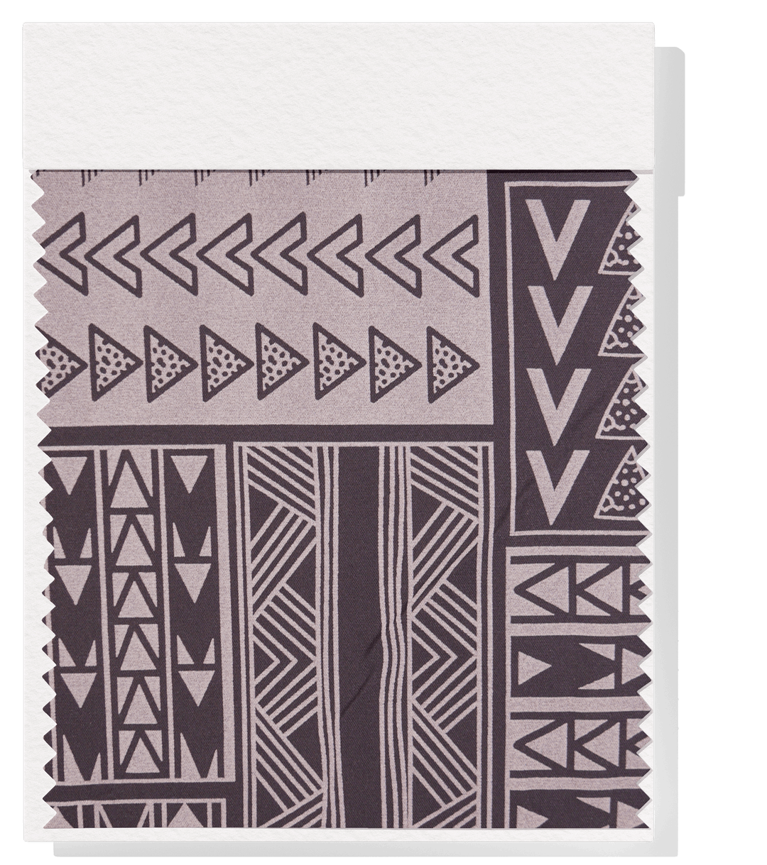 STRETCH POLYESTER PACIFIC PRINT $12.00P/M - The Fabric Shop