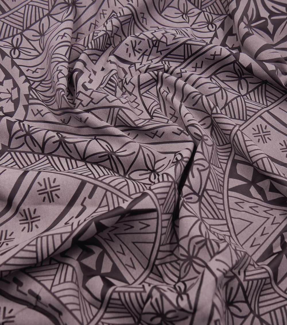 STRETCH POLYESTER PACIFIC PRINT $12.00P/M - The Fabric Shop
