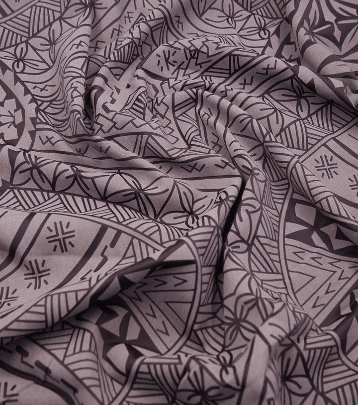 STRETCH POLYESTER PACIFIC PRINT $12.00P/M - The Fabric Shop