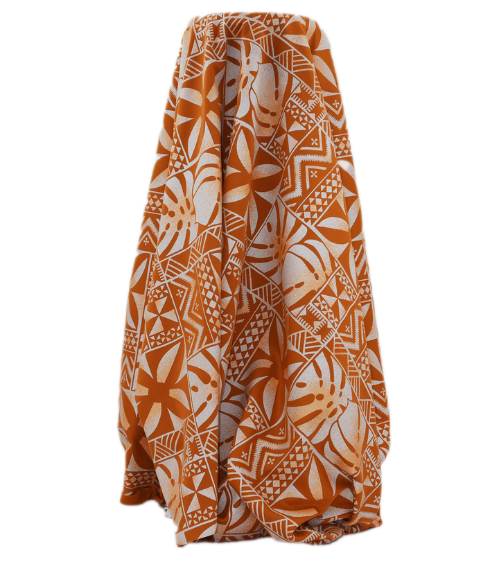 STRETCH POLYESTER PACIFIC PRINT $12.00P/M - The Fabric Shop