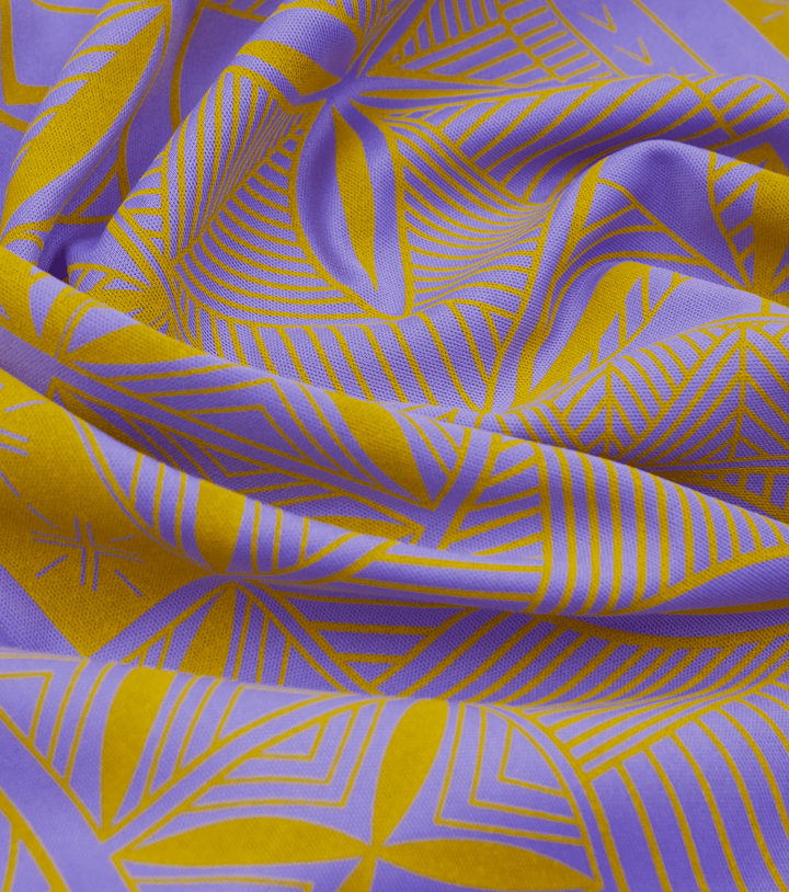 STRETCH POLYESTER PACIFIC PRINT $12.00P/M - The Fabric Shop