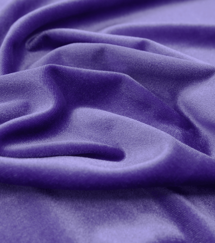 Stretch Velvet $12.00p/m - Lilac - The Fabric Shop