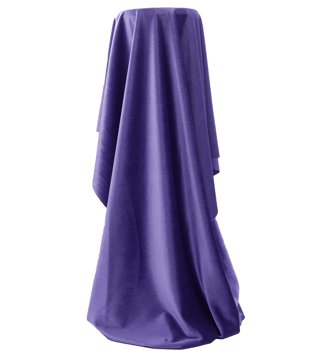 Stretch Velvet $12.00p/m - Lilac - The Fabric Shop