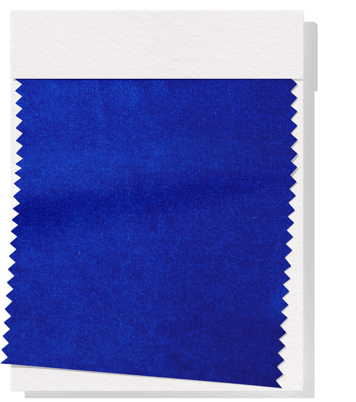 Stretch Velvet $12.00p/m - Royal - The Fabric Shop