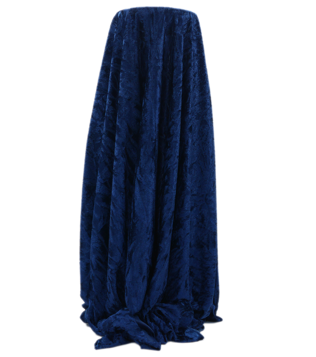 CRUSHED VELVET $8.00P/M - Midnight Blue