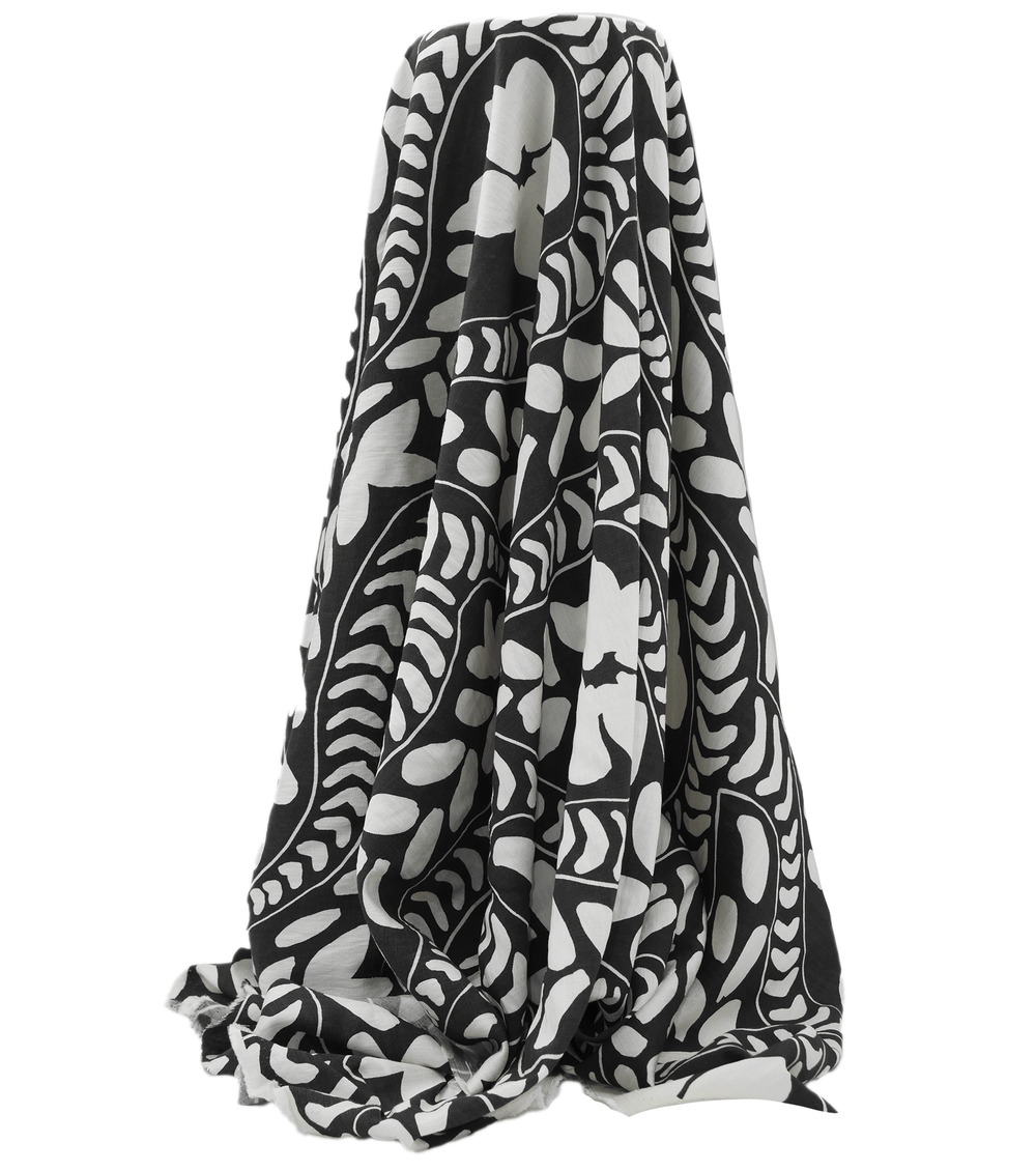VISCOSE PRINT $16.00P/M - Midnight Reef - The Fabric Shop