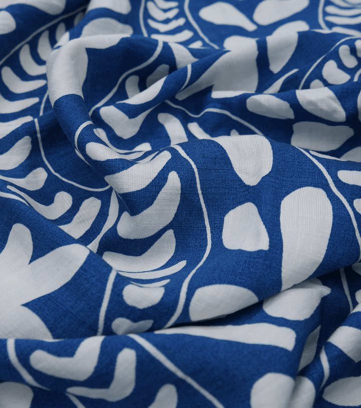 VISCOSE PRINT $16.00P/M - Ocean Current - The Fabric Shop