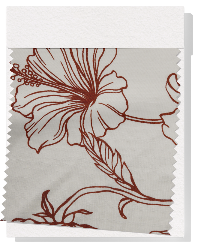 VISCOSE PRINT $16.00P/M - Clay Petal