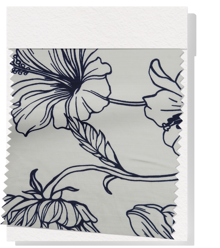 VISCOSE PRINT $16.00P/M - Midnight Garden