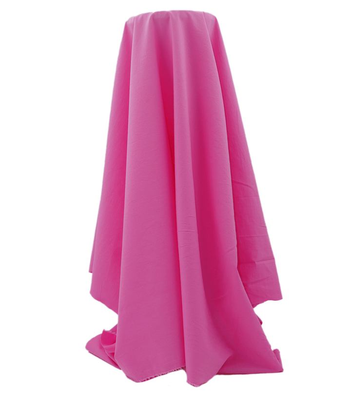 Washer Cotton $12.00p/m - Pink - The Fabric Shop