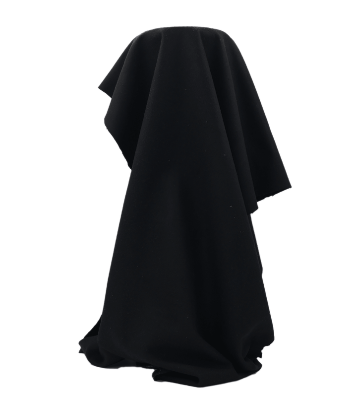 WOOL COATING $18.00P/M - Black - The Fabric Shop