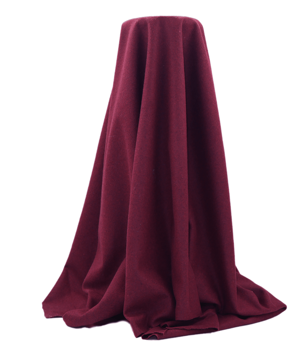 WOOL COATING $18.00P/M - Mulled Wine - The Fabric Shop