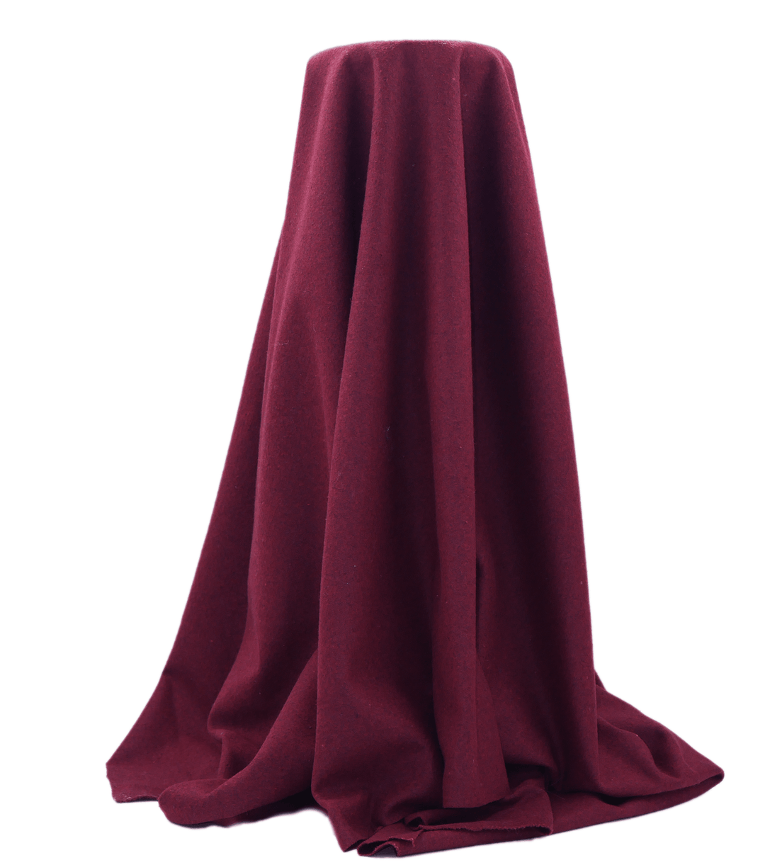 WOOL COATING $18.00P/M - Mulled Wine - The Fabric Shop