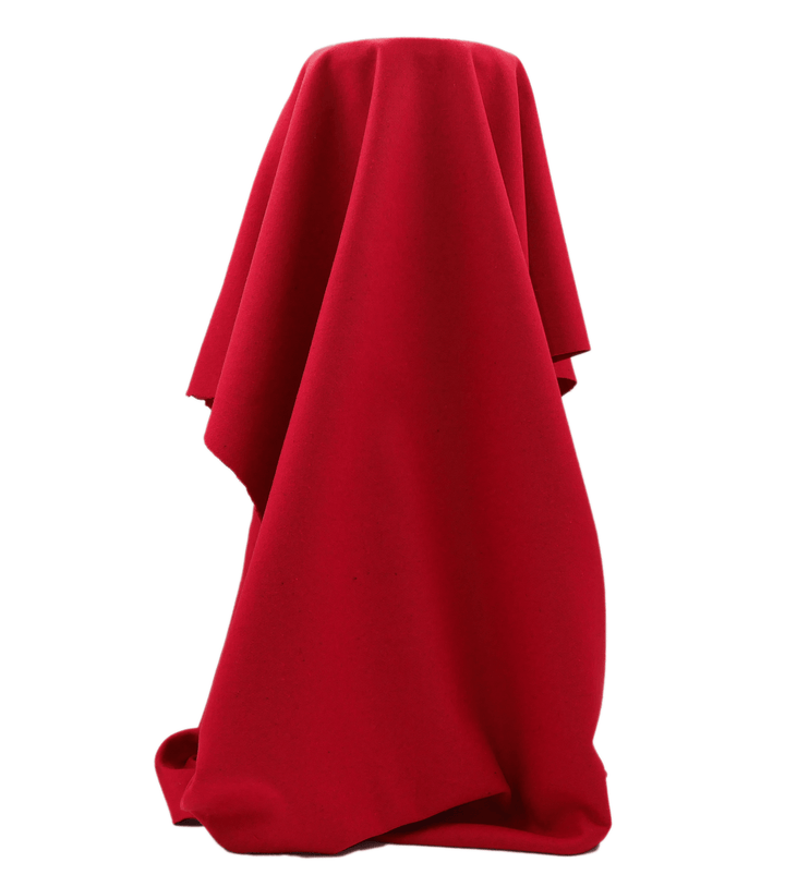 WOOL COATING $18.00P/M - RED - The Fabric Shop