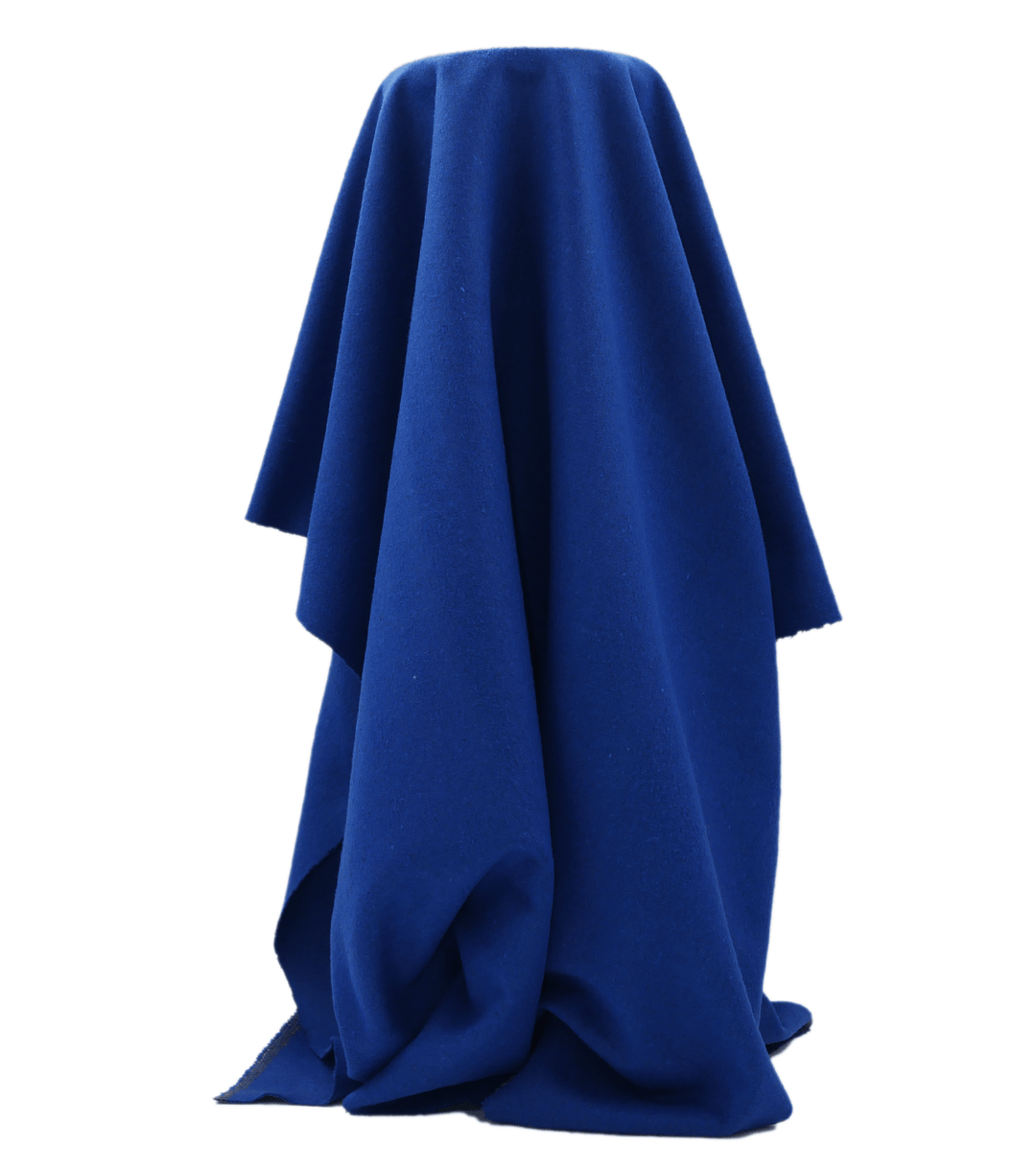 WOOL COATING $18.00P/M - royal blue - The Fabric Shop