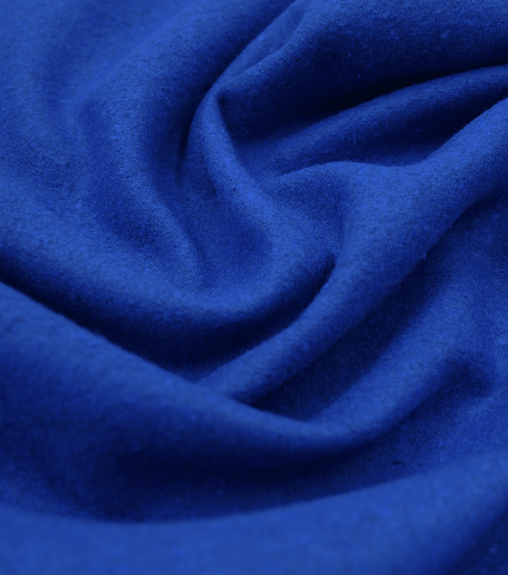WOOL COATING $18.00P/M - royal blue - The Fabric Shop