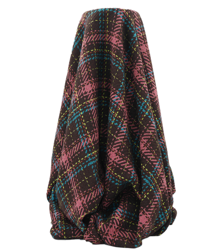 CHECKED WOOL $18.00P/M -  Autumn Carnival Check