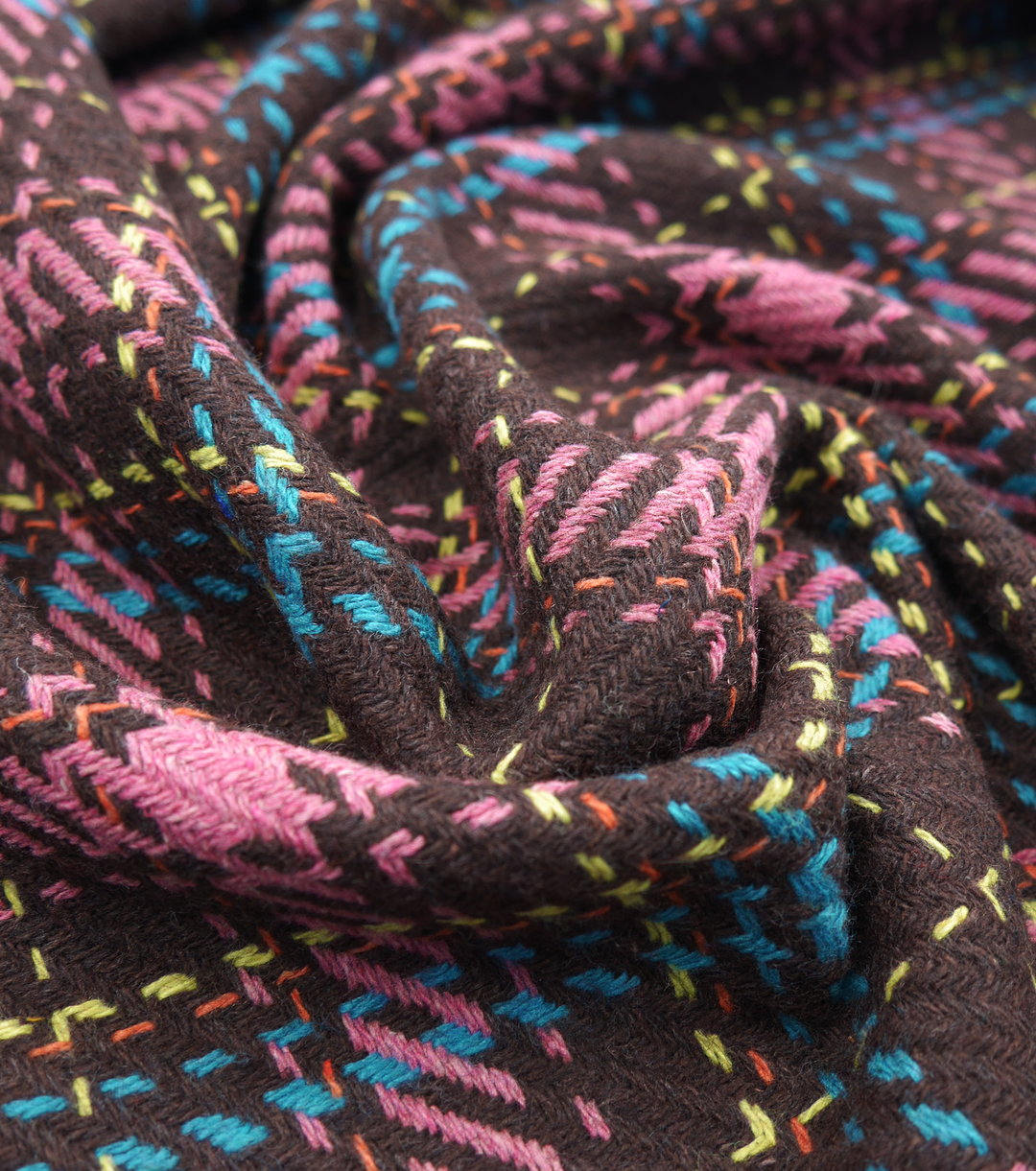 CHECKED WOOL $18.00P/M -  Autumn Carnival Check