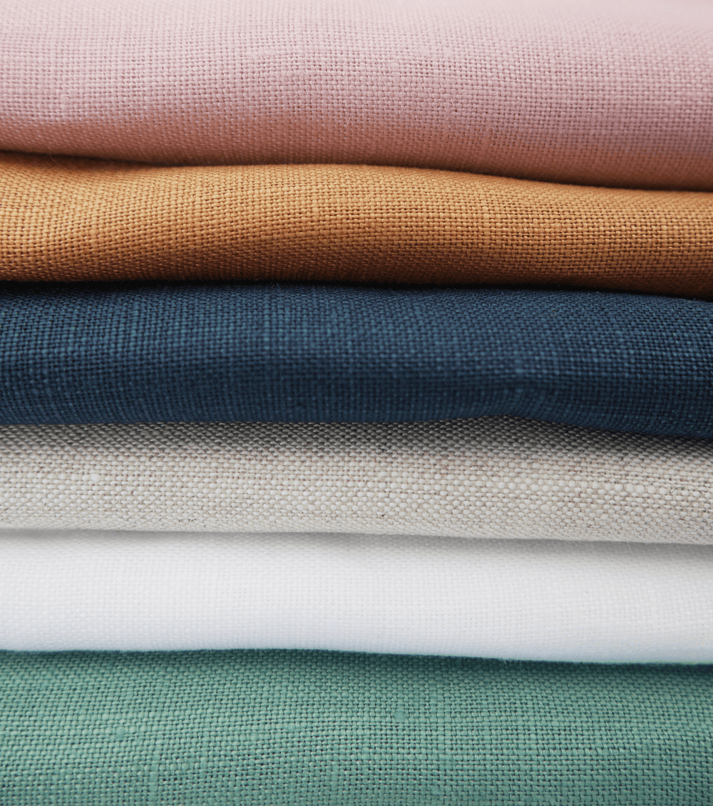 100% Linen $28.00 p/m - Dusky Pink - The Fabric Shop