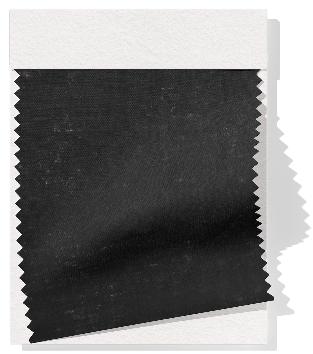 100% Linen $28.00p/m - Black - The Fabric Shop