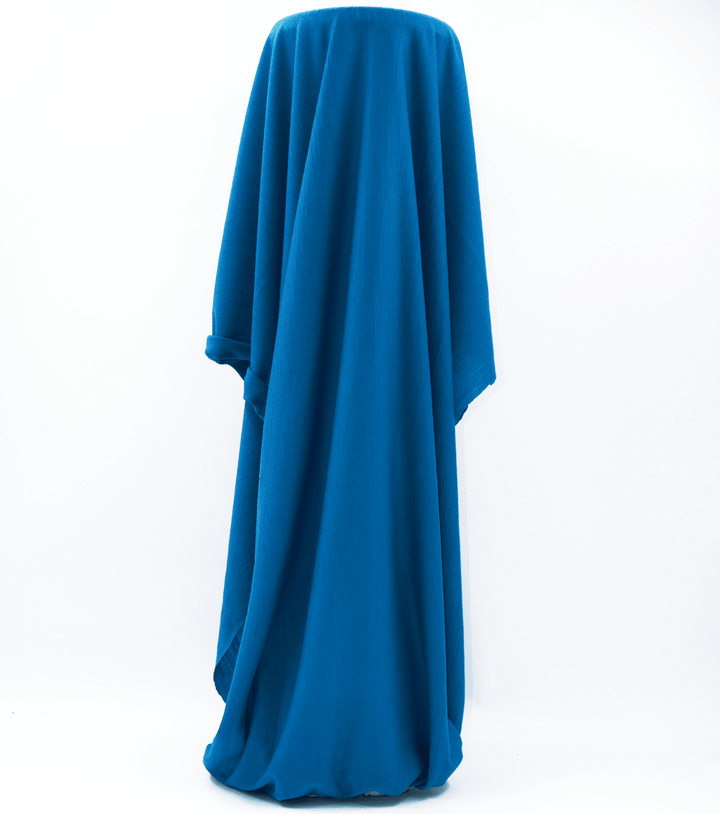 100% Merino $24.00p/m - Beaming Blue - The Fabric Shop