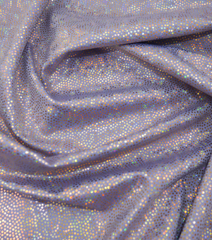 Holographic 4 Way Stretch Fabric $25.00p/m - Mariah