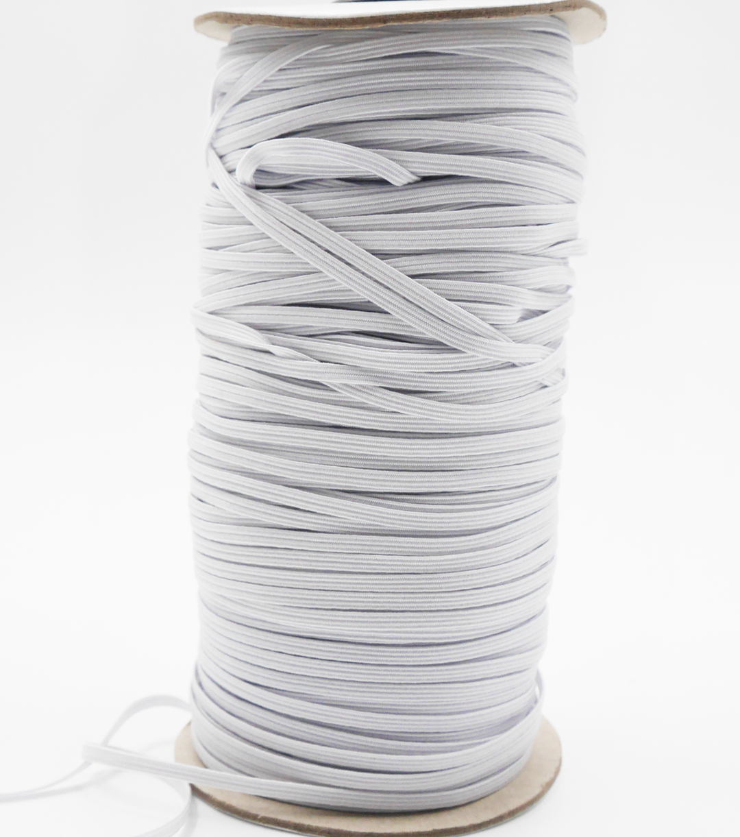 3mm White Elastic (x5 metres)