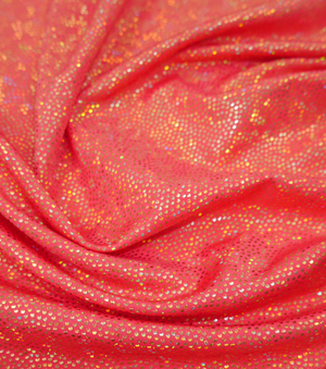 Holographic 4 Way Stretch Fabric $25.00p/m - Diana