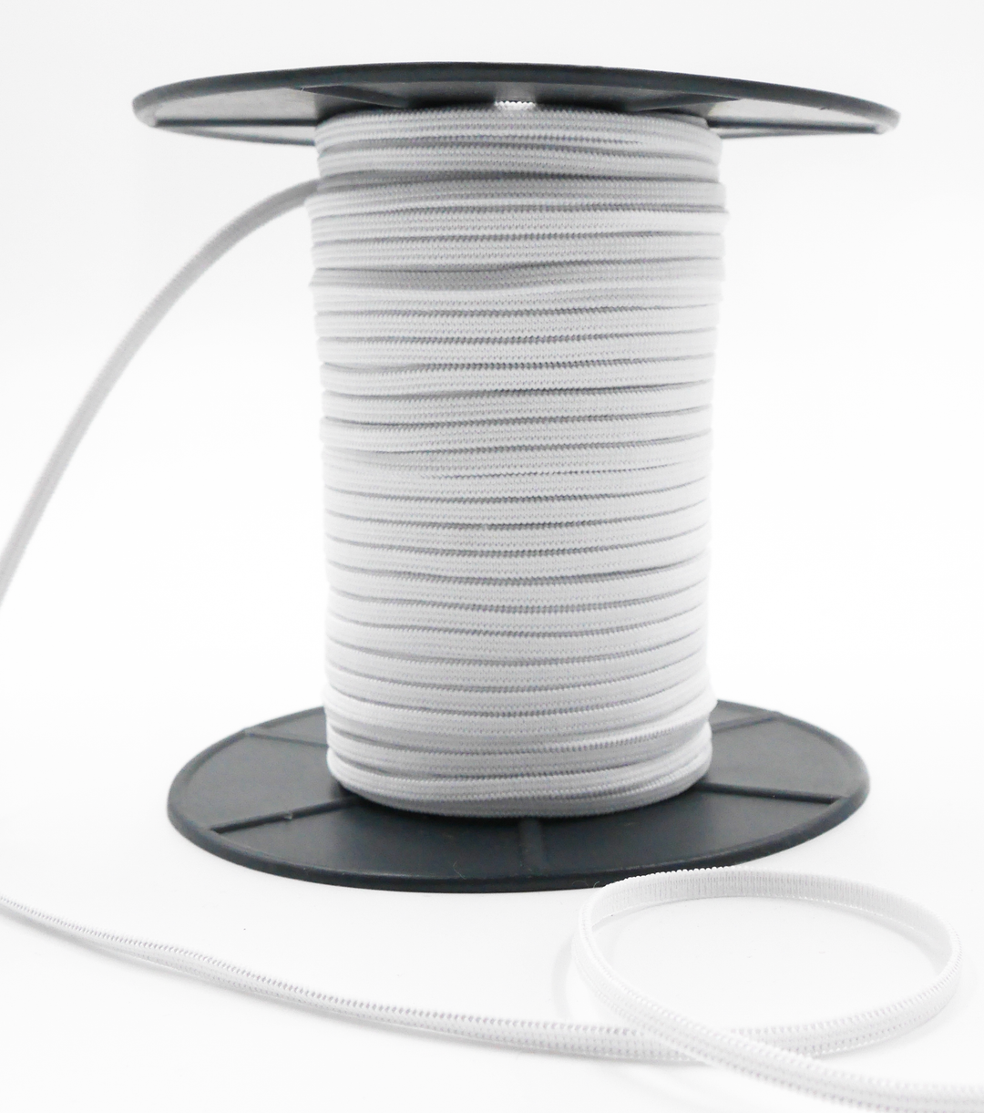 4mm White Elastic (x5 metres)