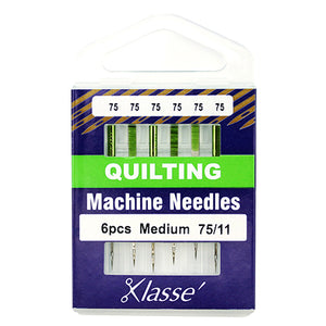 Klassé Quilting Needles Medium 75/11