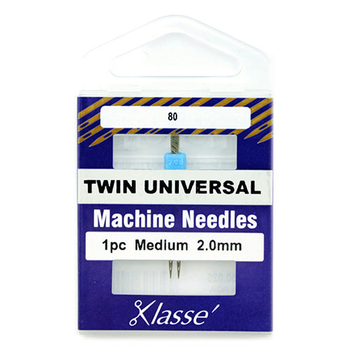 Klassé Twin Needle Medium 80 2.0mm