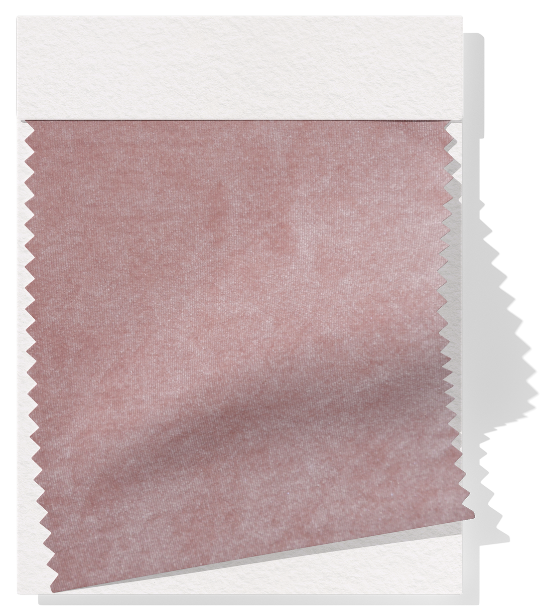 Stretch Velvet $12.00p/m - Blush Pink