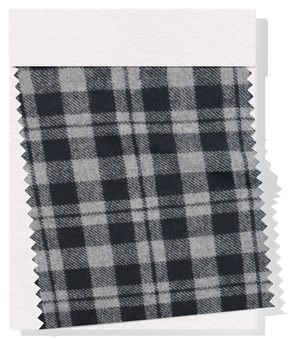 Checked Wool $18.00p/m - Black & Grey (WC4)